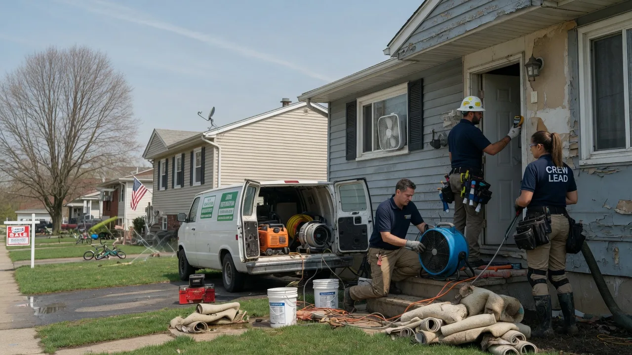 Flood Cleanup in Taylor Ridge, IL near me