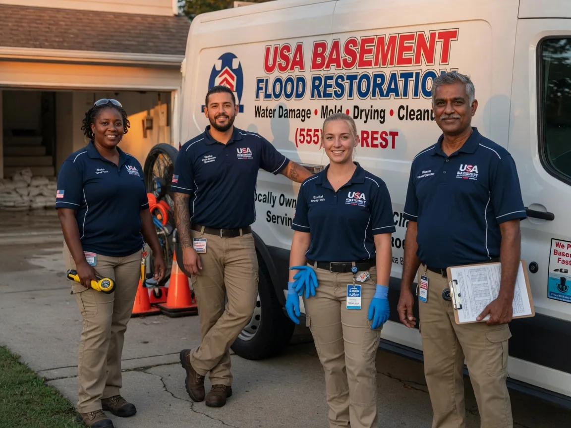 Basement Flood Cleanup company in Taylor Ridge, IL